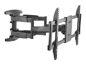 Elegant Double Arm Full-Motion Tv Wall Mount